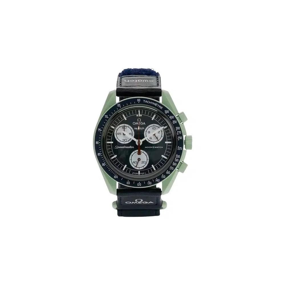 Часы Swatch x Omega Bioceramic Moon 'Mission To Earth' 1