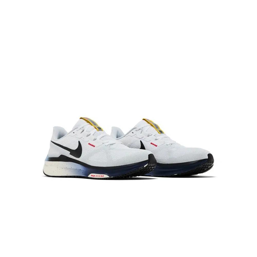 Кроссовки Nike Air Zoom Structure 25 «White Navy Speed Yellow» 8