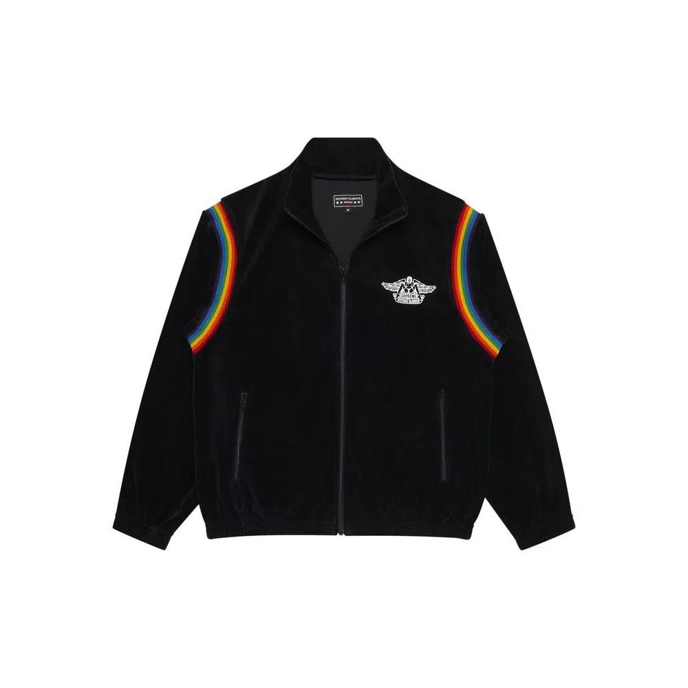 Трековые куртки Supreme x Hysteric Glamour велюровая трековая куртка 'Черный' 1
