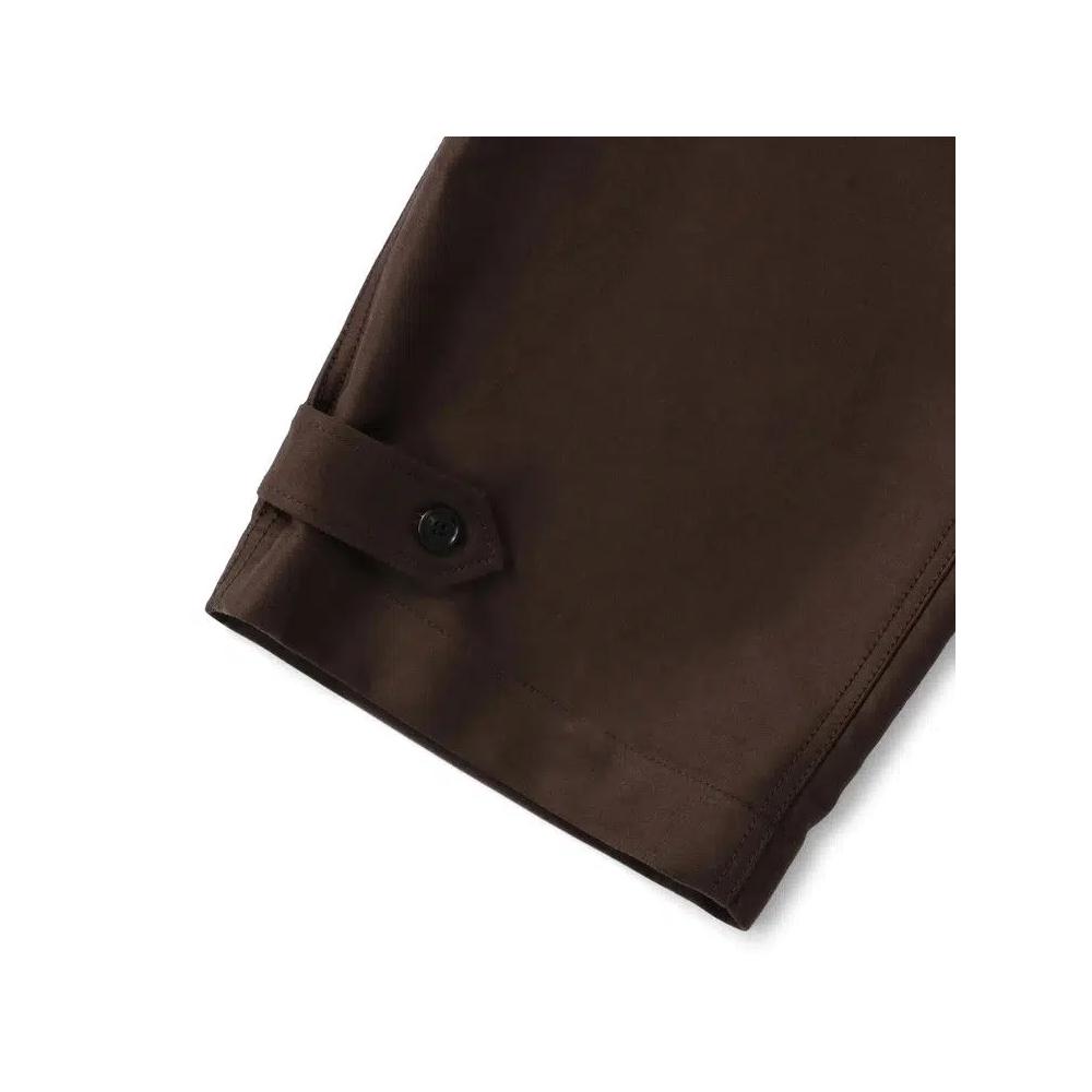 Marni Compact Moleskin Trousers 'Мокко' 5