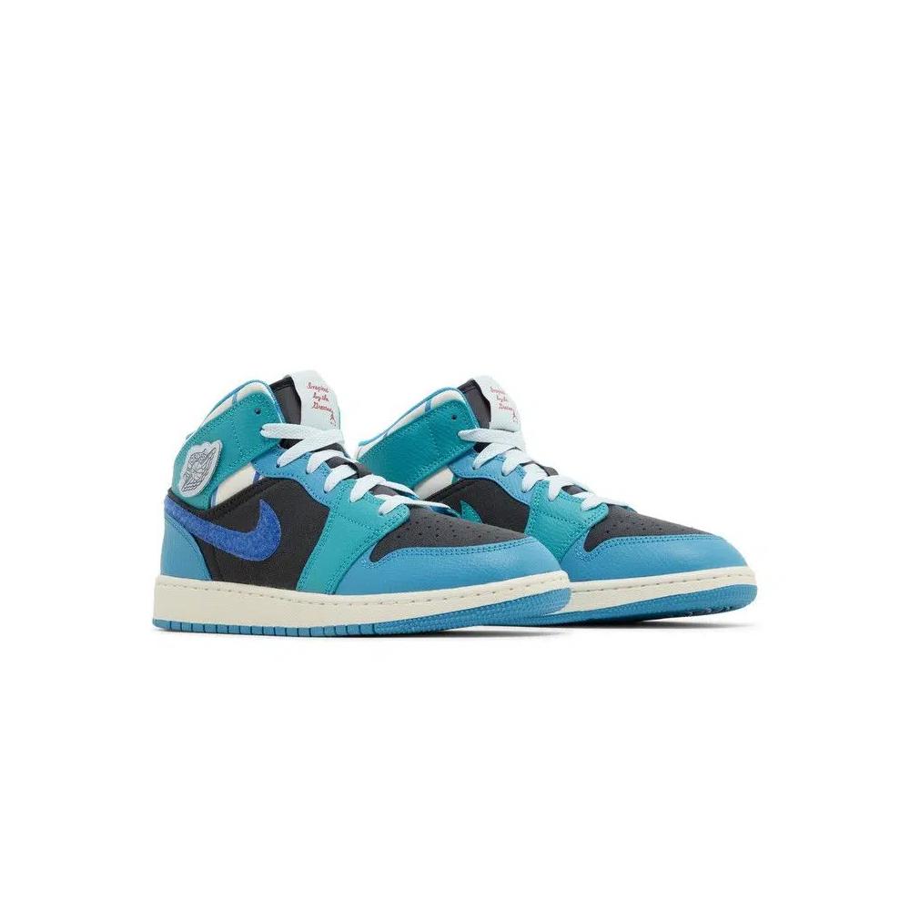 Повседневные баскетбольные Air Jordan 1 Mid GS 'Inspired By The Greatest' 8