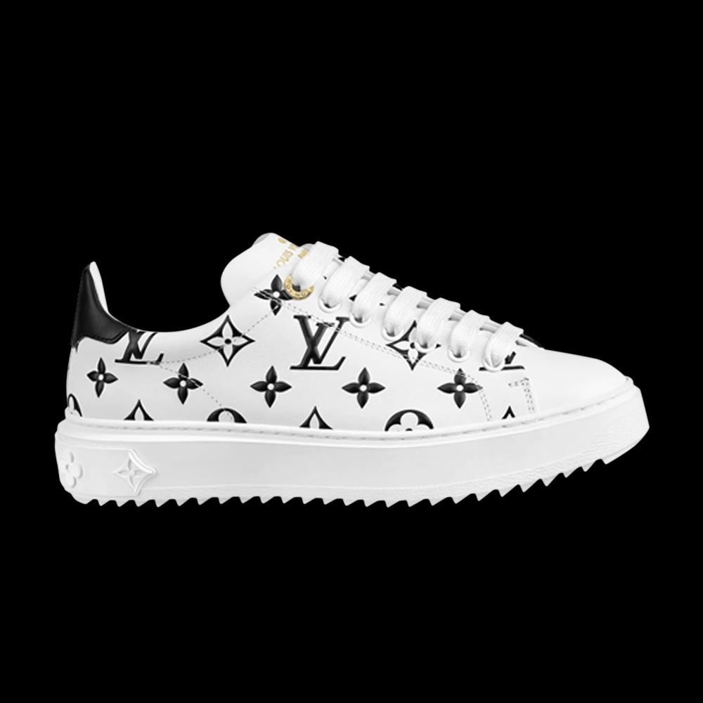 Кроссовки Louis Vuitton Wmns Time Out Sneaker 'White Black Monogram' 1