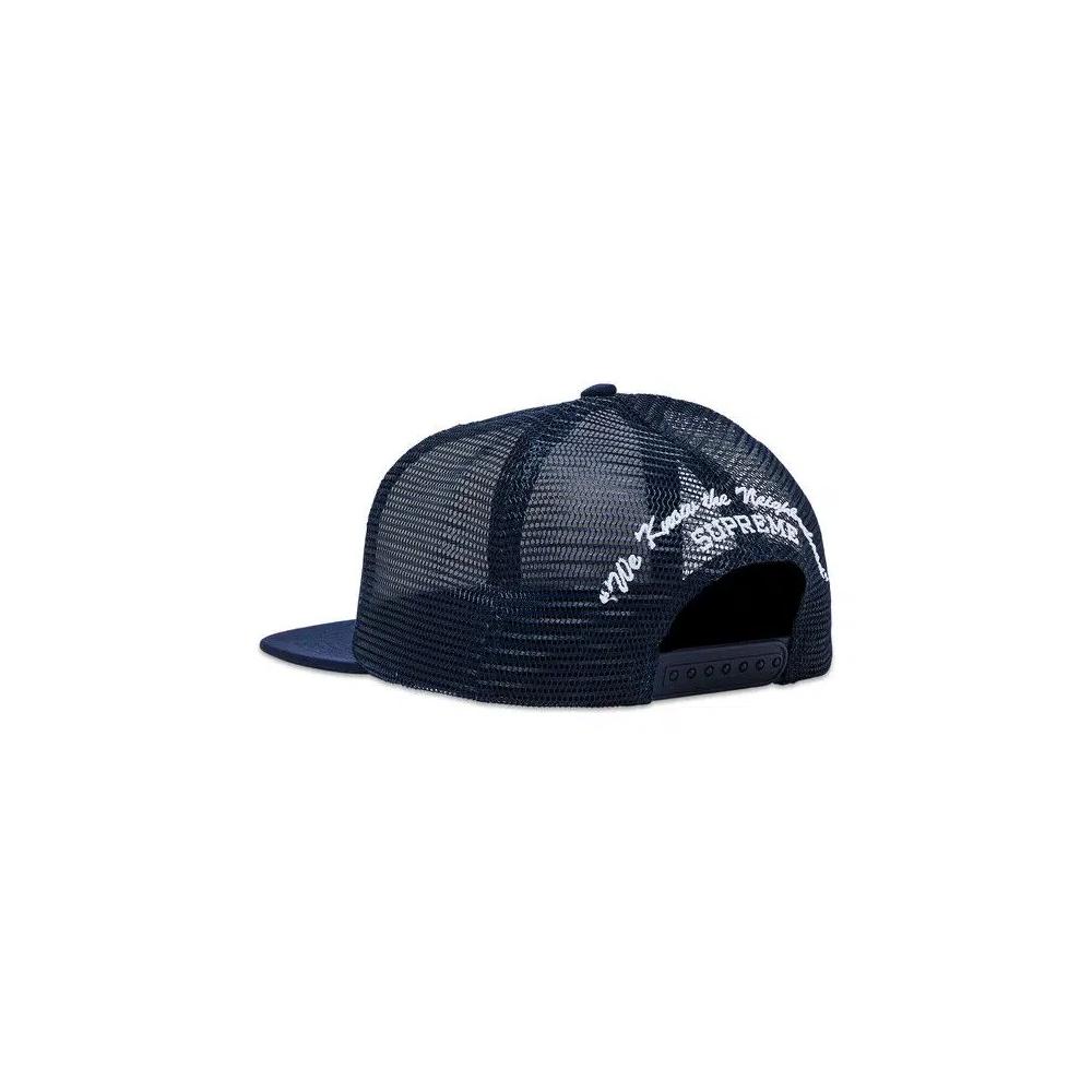 Кепки Supreme Beef Mesh Back 5-Panel 'Темно-синий' 3