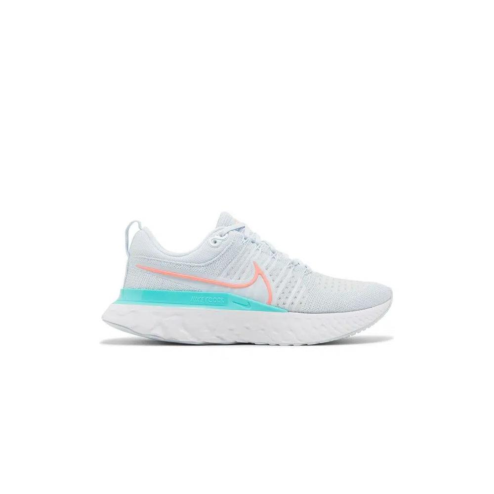 Кроссовки Nike Wmns React Infinity Run Flyknit 2 'Голубой оттенок лавовое свечение' 1