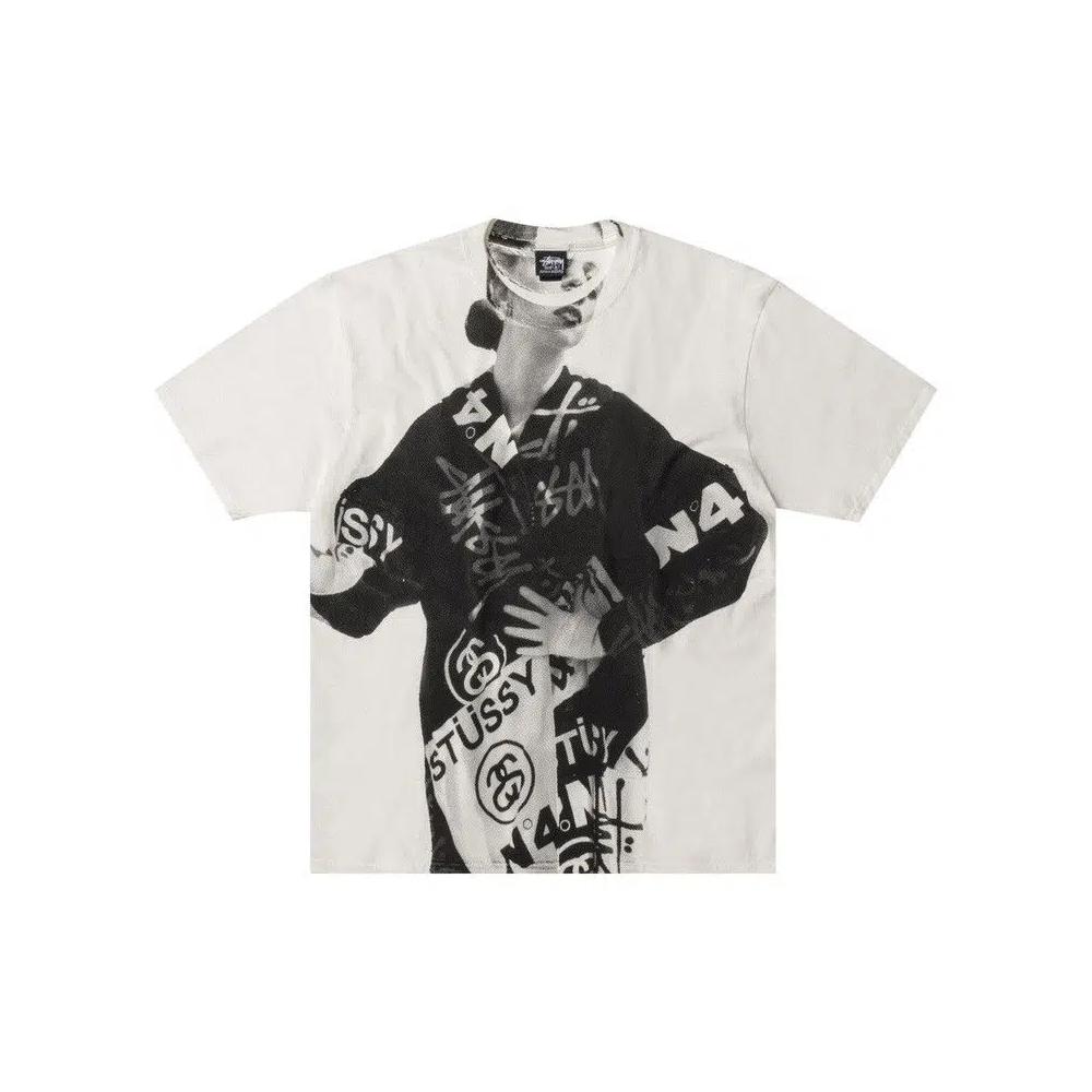 Топы Stussy Paris Tee 'Natural' 1