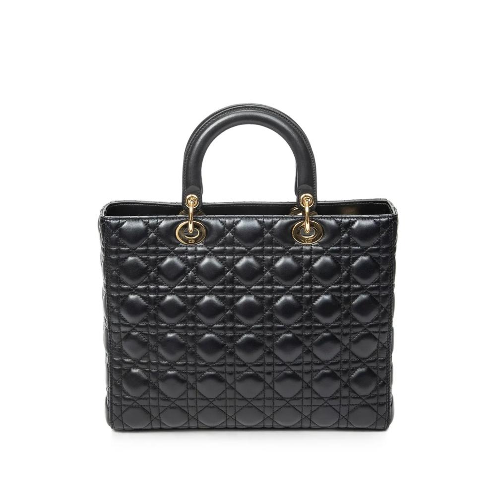 Сумка-тоут Lady Dior большого размера 2
