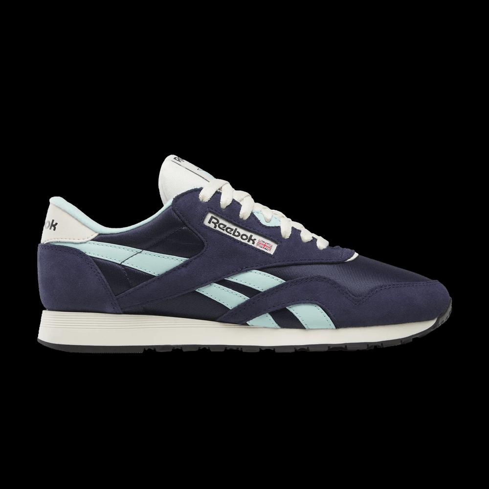 Кроссовки Lifestyle Reebok Classic Nylon 'Vector Navy Glitch Aqua' 1