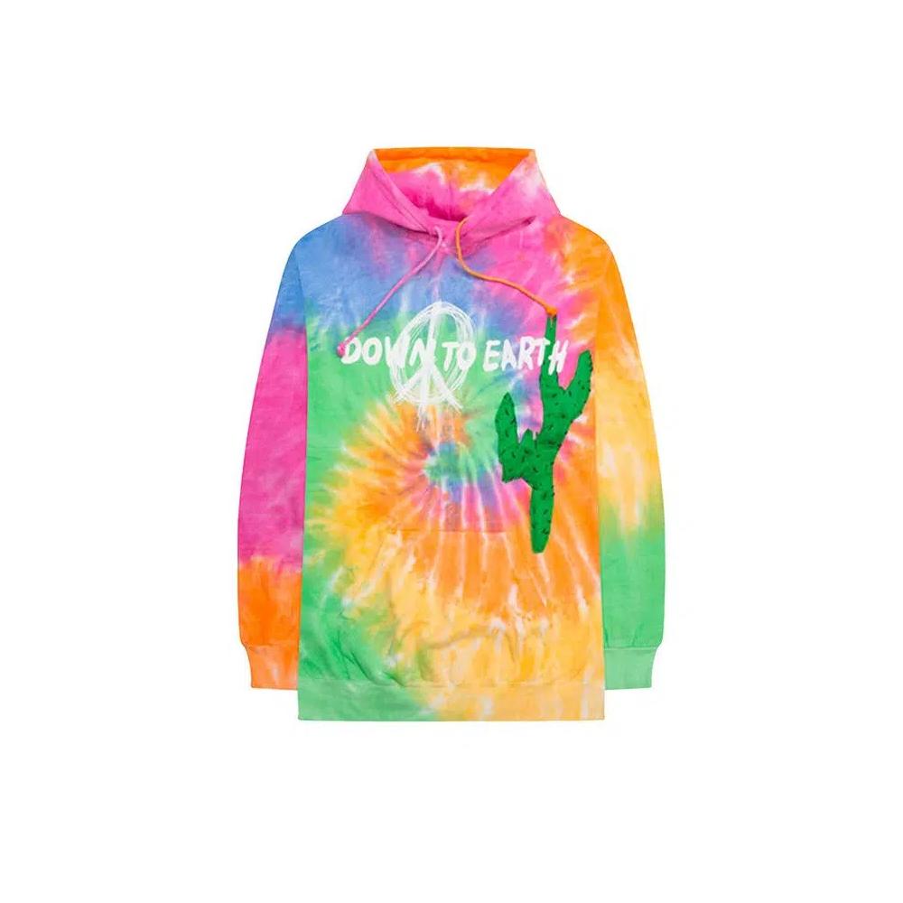Худи Cactus Jack by Travis Scott Astroworld x DSM Down To Earth Hoodie 'Tie-Dye' 1