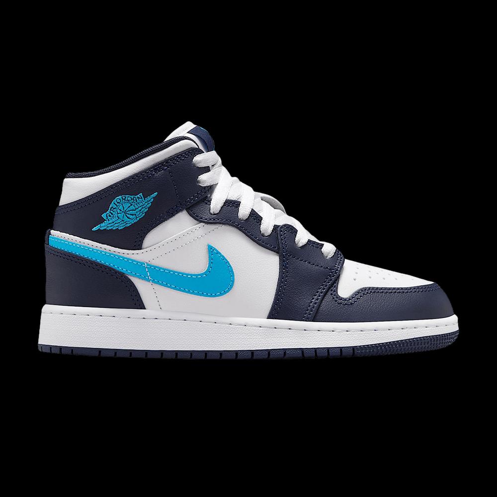 Обувь Air Jordan 1 Mid GS 'Obsidian' 1