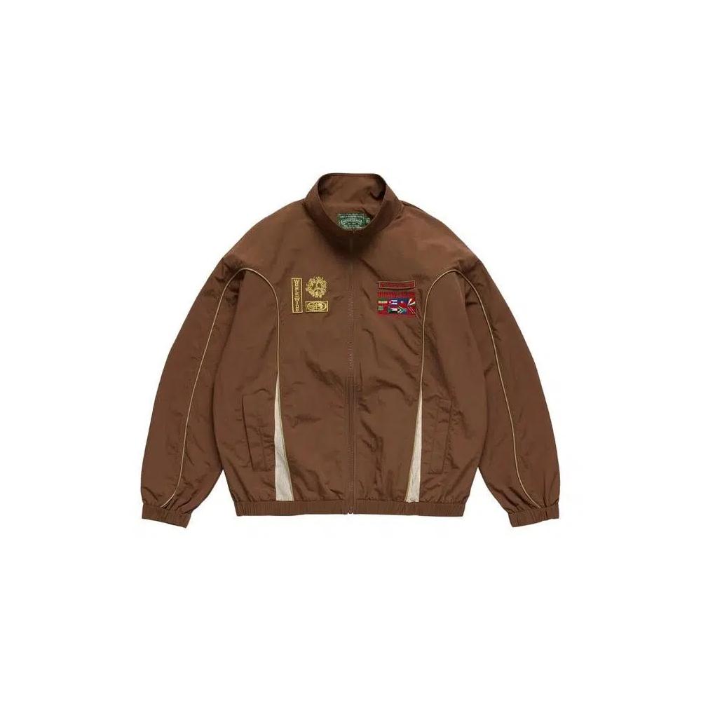 Трековые куртки Denim Tears Diaspora Flag Track Jacket 'Brown' 1