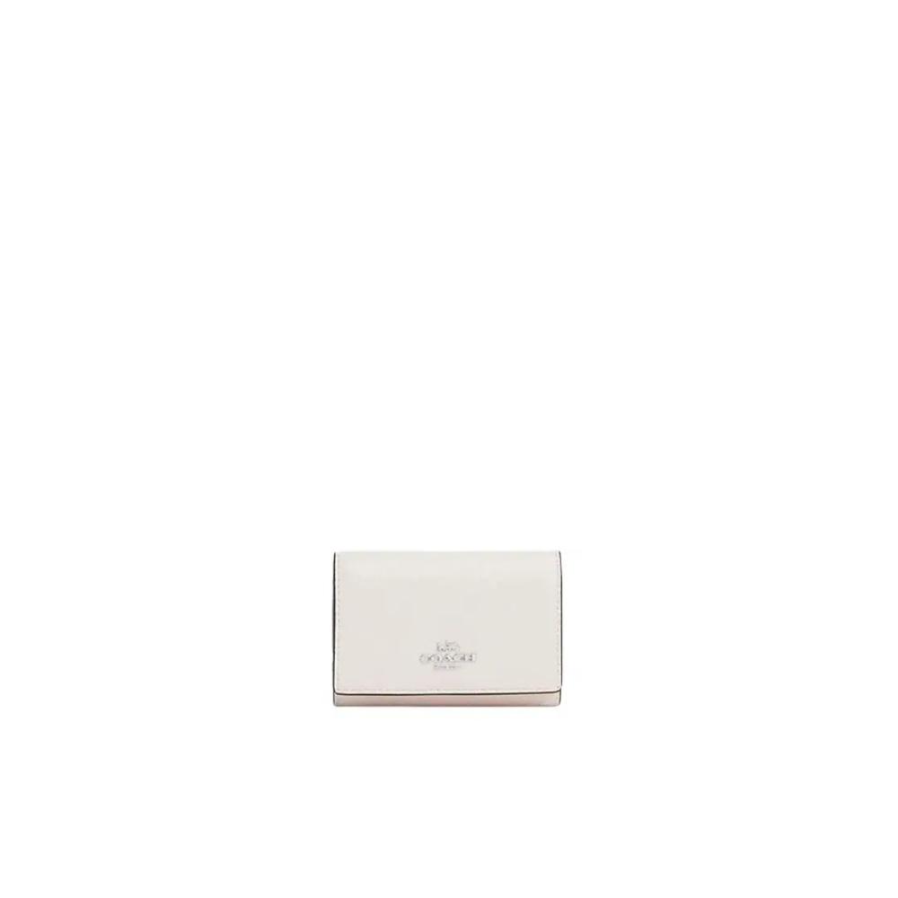 Микро-кошелек Coach меловой CM238 1