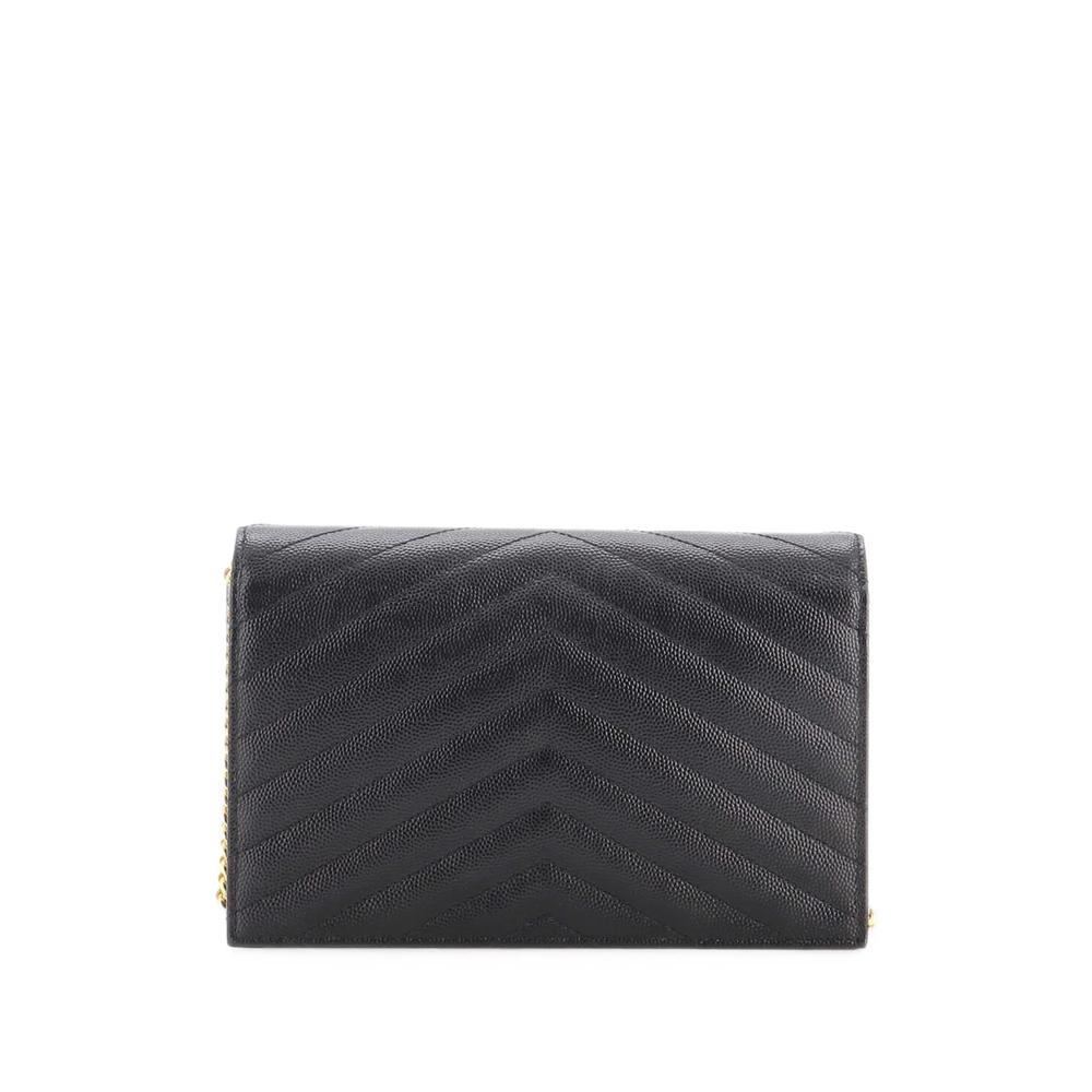 Classic Monogram Wallet on Chain Matelasse Chevron Leather Small crossbody bag 2