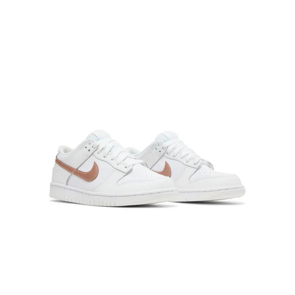 Кроссовки Nike Dunk Low GS 'White Metallic Red Bronze' 8