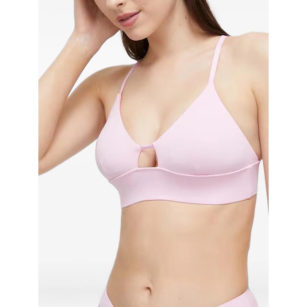 cut-out crossover bikini top 2