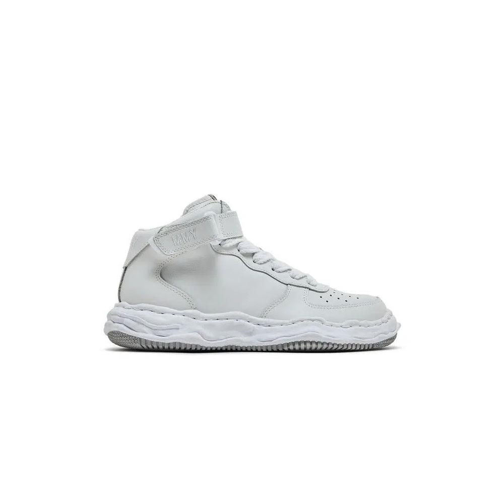 Кроссовки Maison Mihara Yasuhiro Wayne OG Sole Leather High 'White' 1