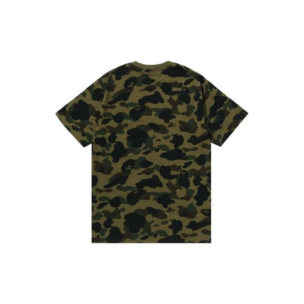 Топы BAPE 1st Camo Bape Rhinestone Tee 'Green' 2