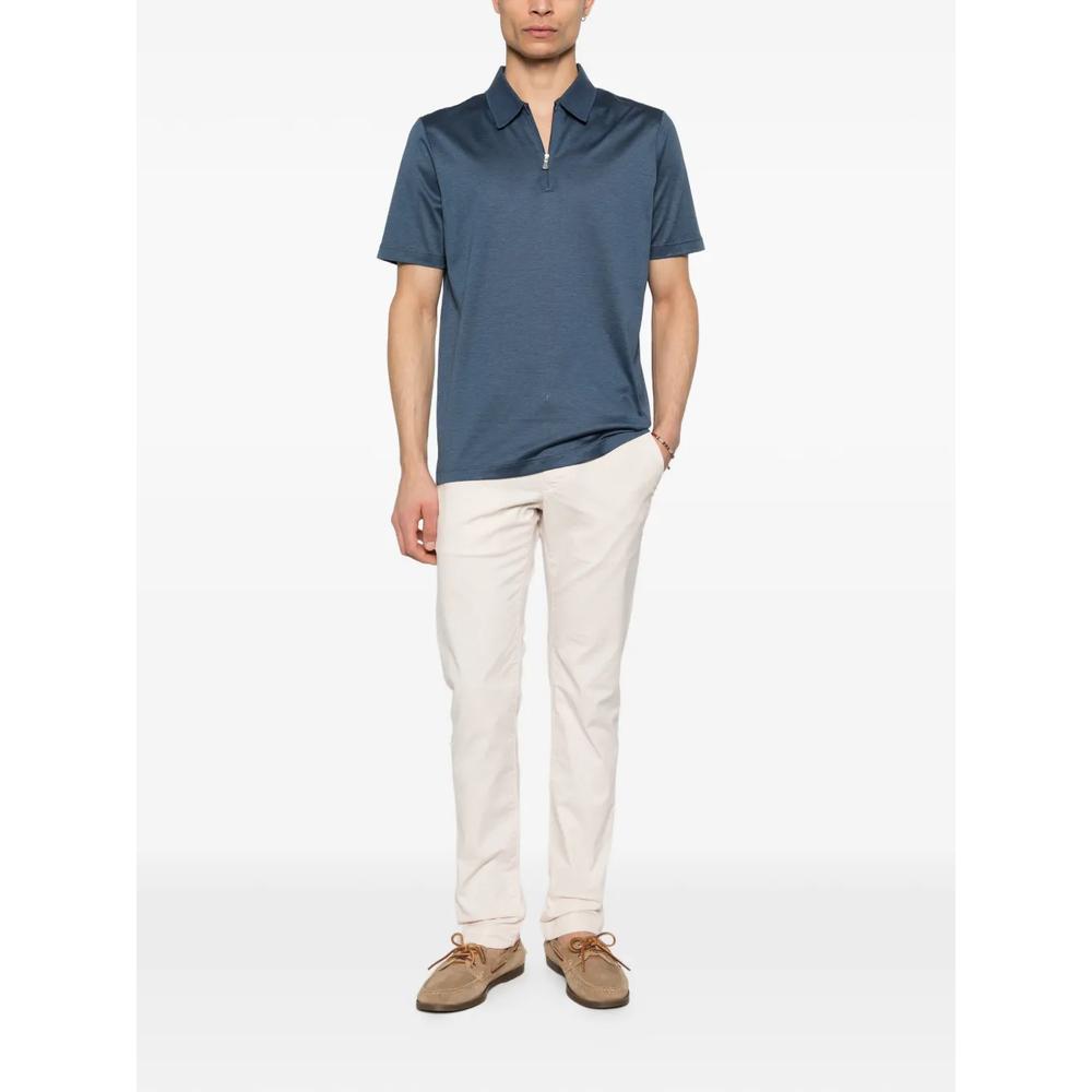 Рубашка поло на молнии 2