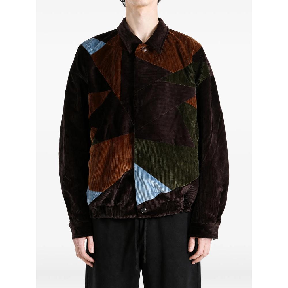Auber patchwork corduroy jacket 2