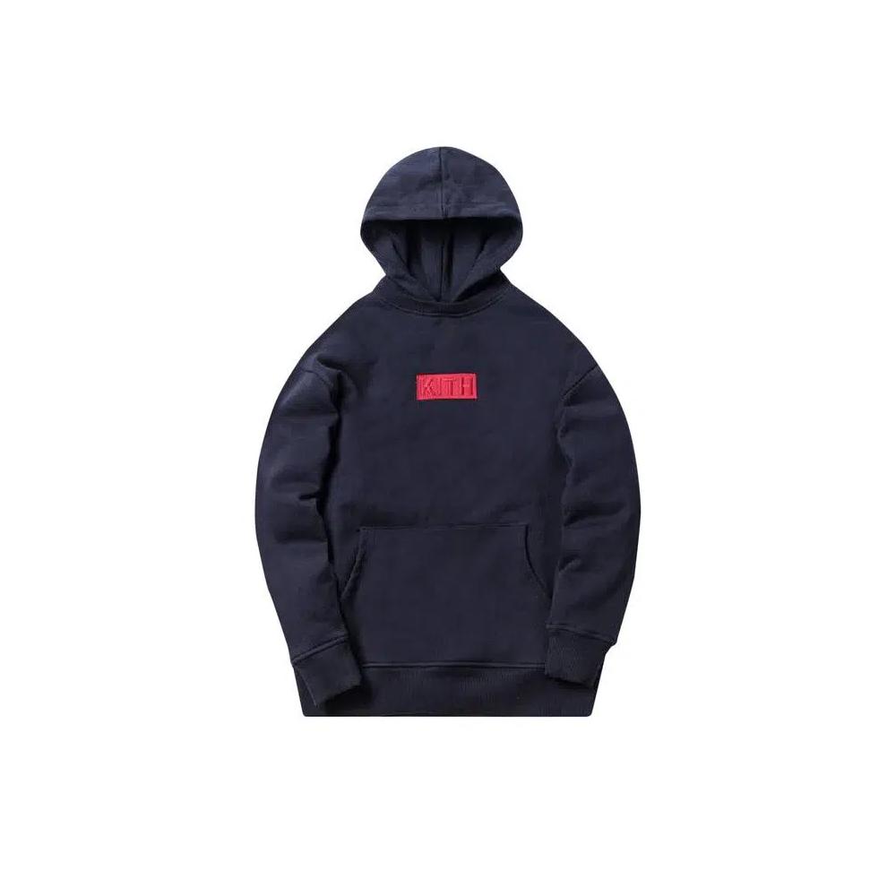 Худи Kith Classic Logo Williams II Hoodie 'Navy' 1