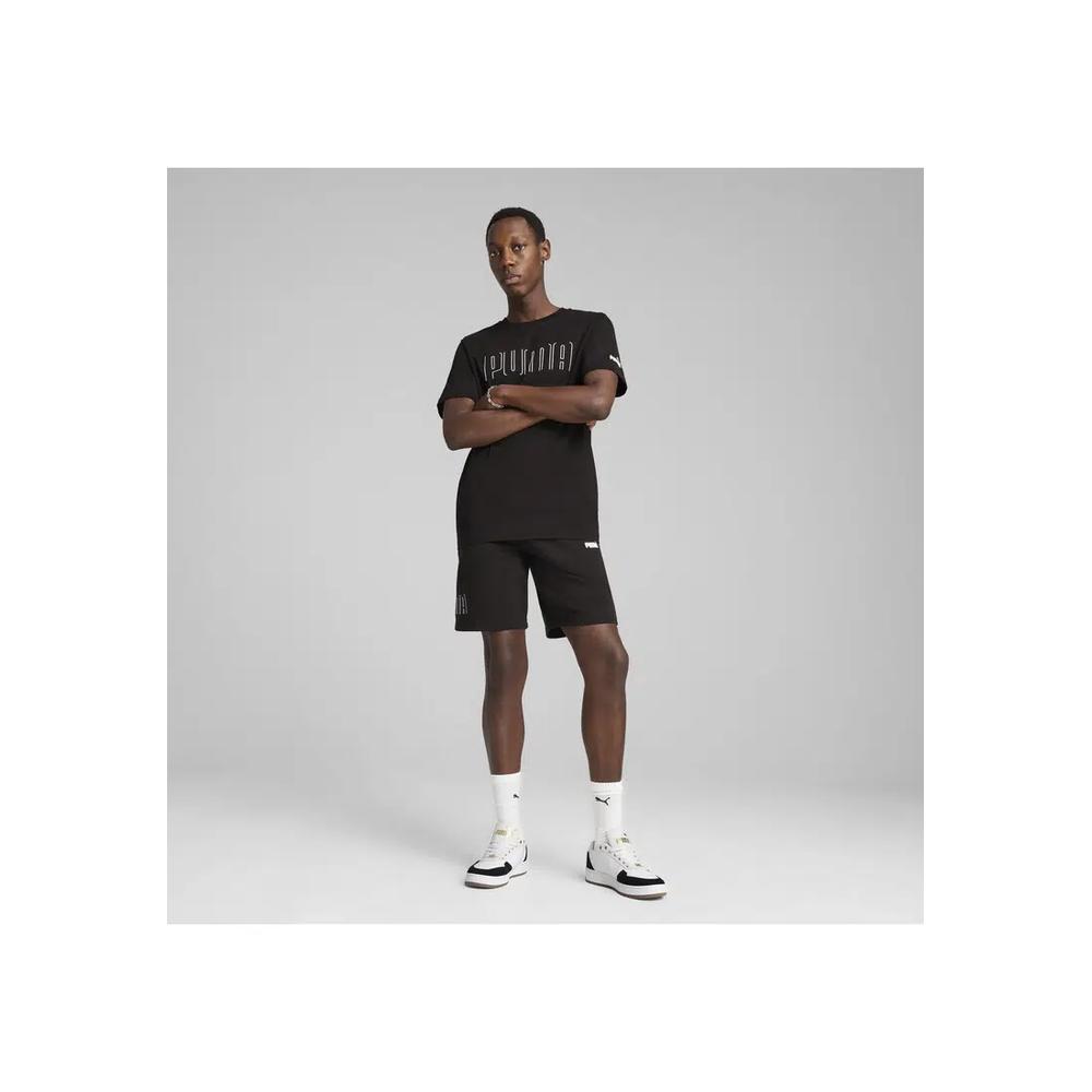 Спортивная мужская футболка с принтом PUMA 5