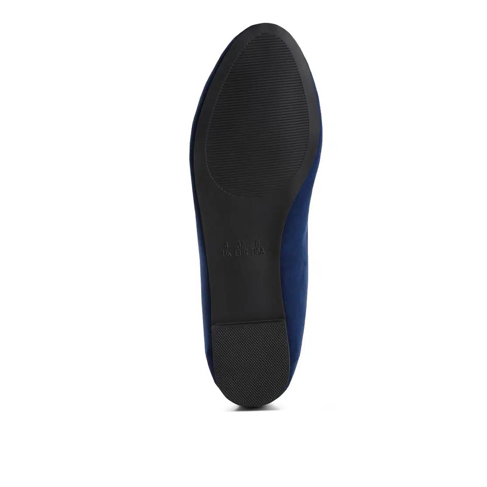 Повседневные балетки Navy Casual Flat 7