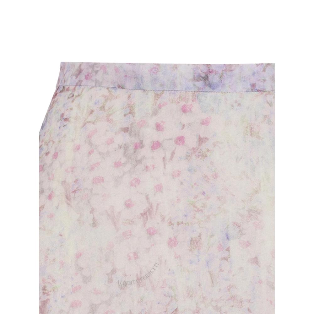 floral-print organza skirt 3