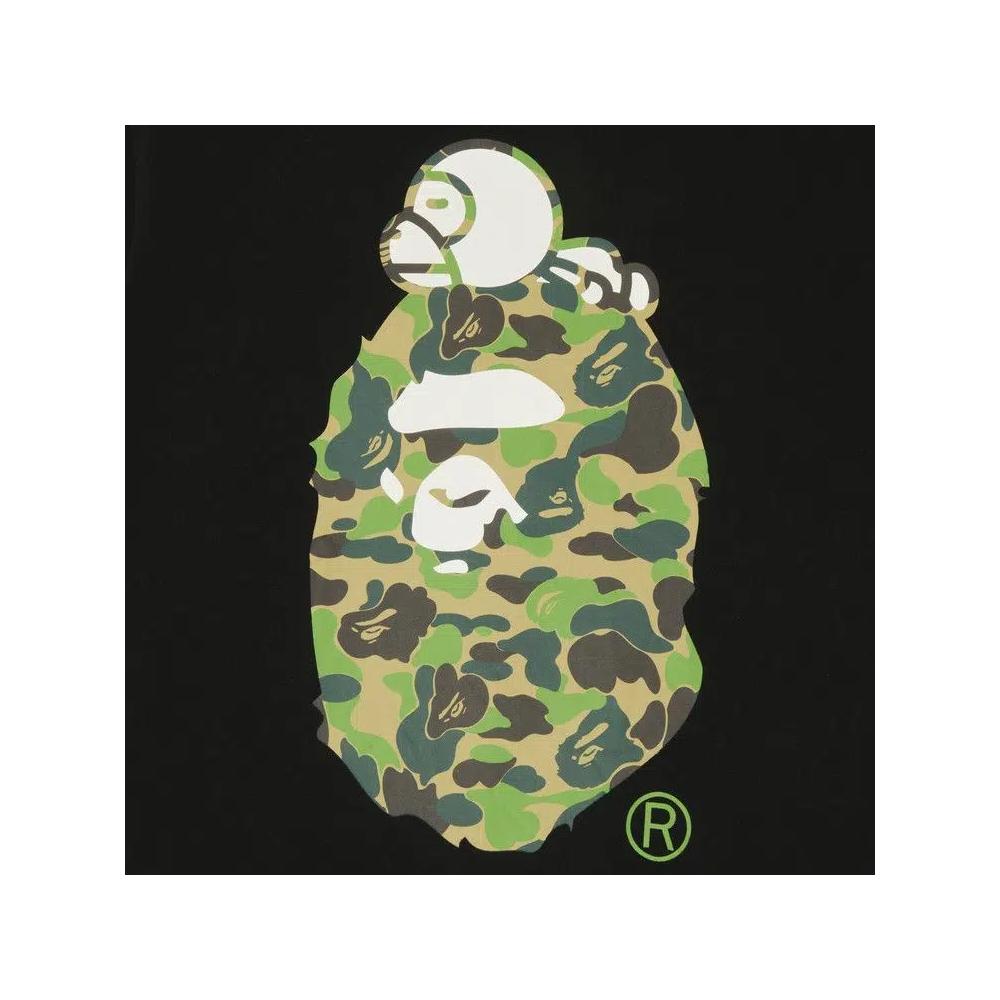 Футболки BAPE ABC Camo Milo On Big Ape Tee 'Black/Green' 3