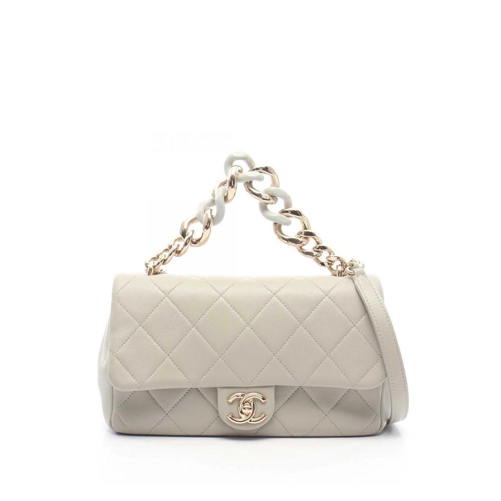 2021-2026 Small Lambskin Elegant Chain Single Flap satchel 1