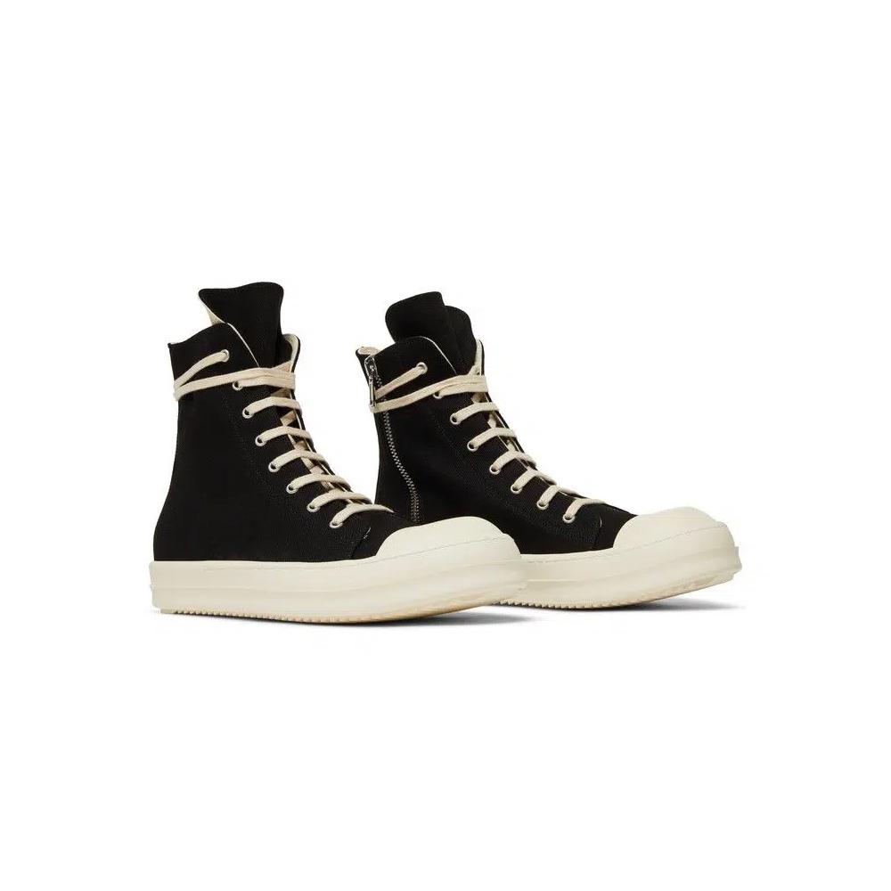 Кроссовки Rick Owens DRKSHDW Strobe Cotton Denim High 'Черное Молоко' 8