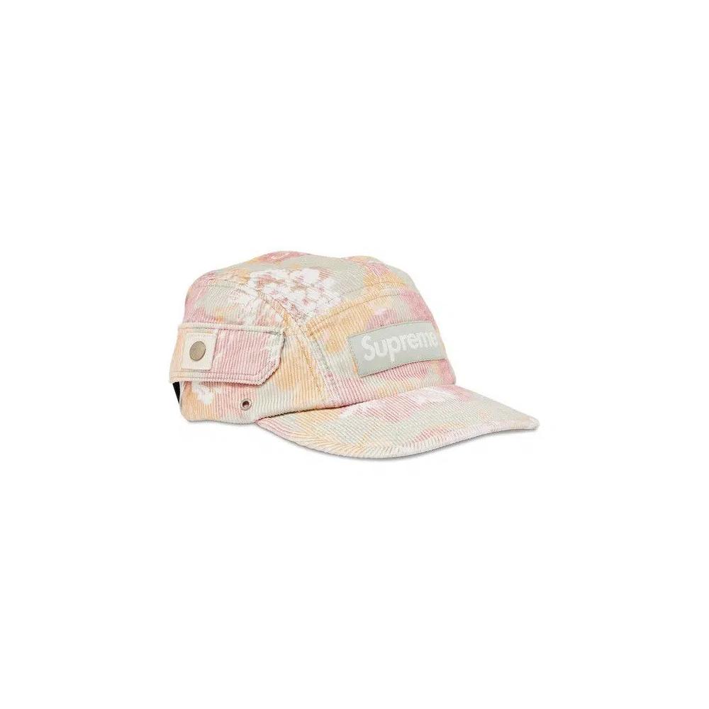 Кепки Supreme Corduroy Pocket Camp Cap 'Floral' 2