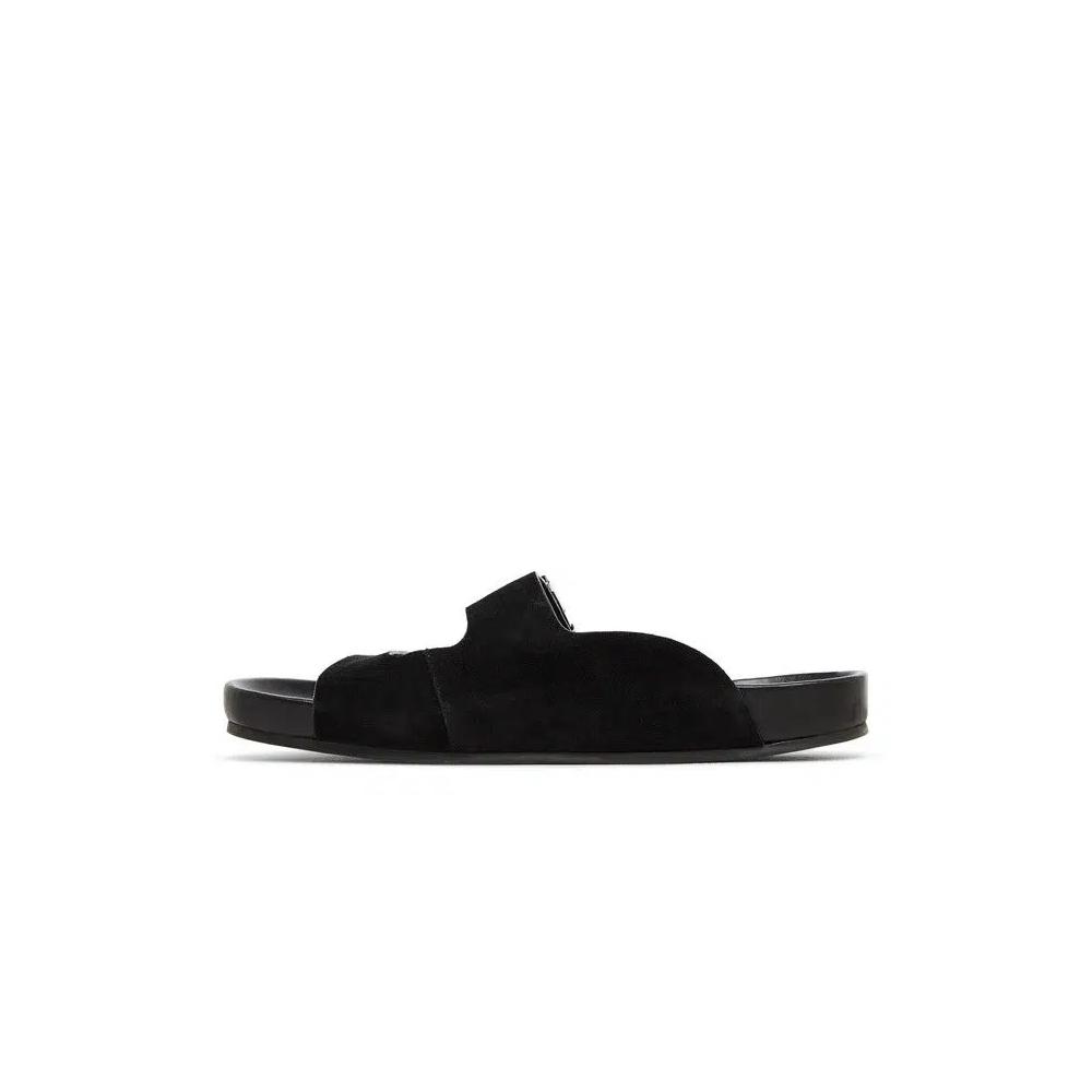 Шлепанцы Lanvin Buckle Slides 'Black' 3
