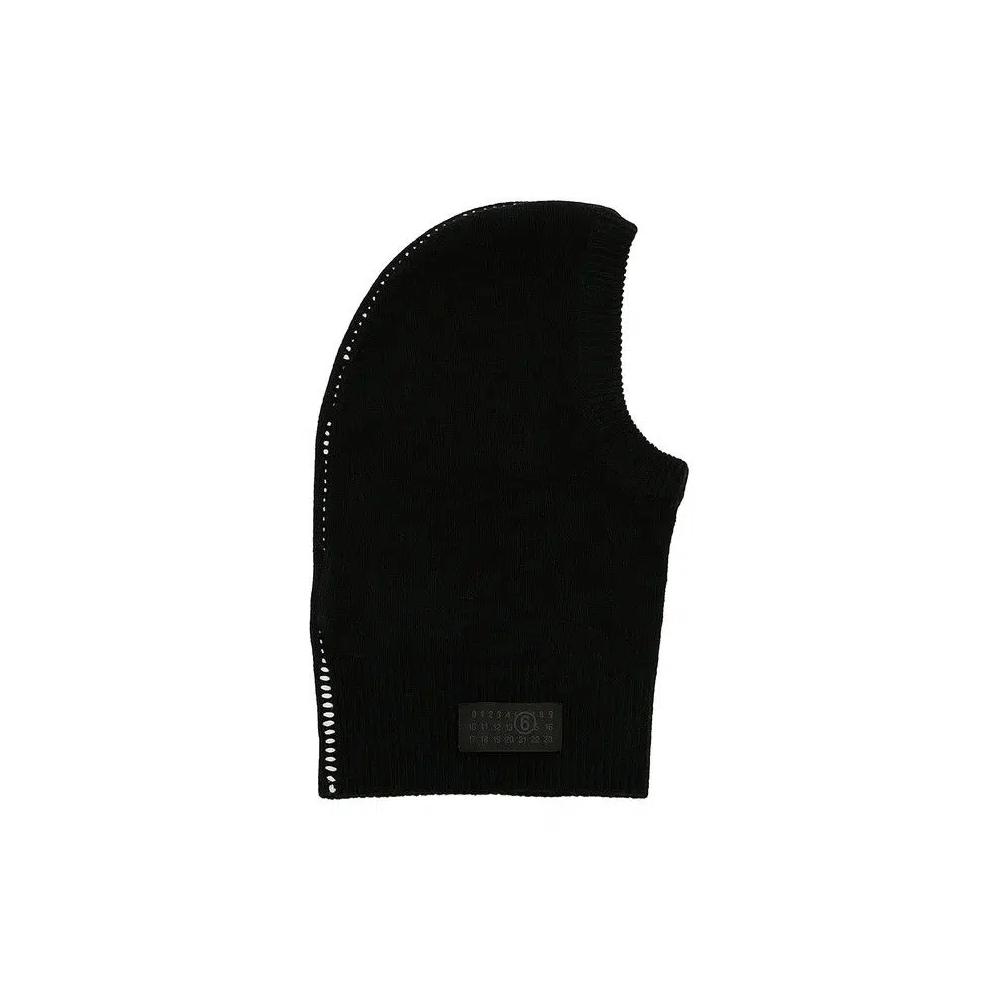 Балаклавы MM6 Maison Margiela Wool Balaclava 'Черный' 2