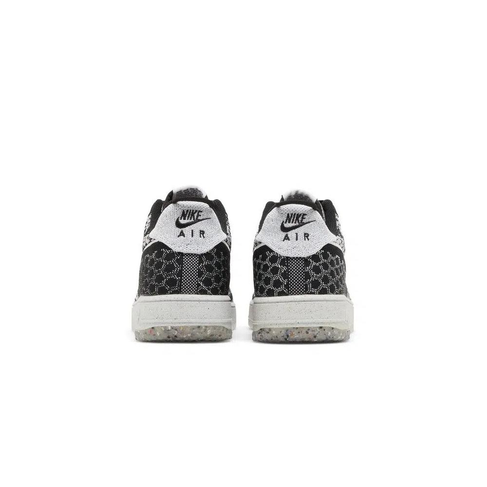 Кроссовки Nike Air Force 1 Crater Flyknit Next Nature 'Black White' 6