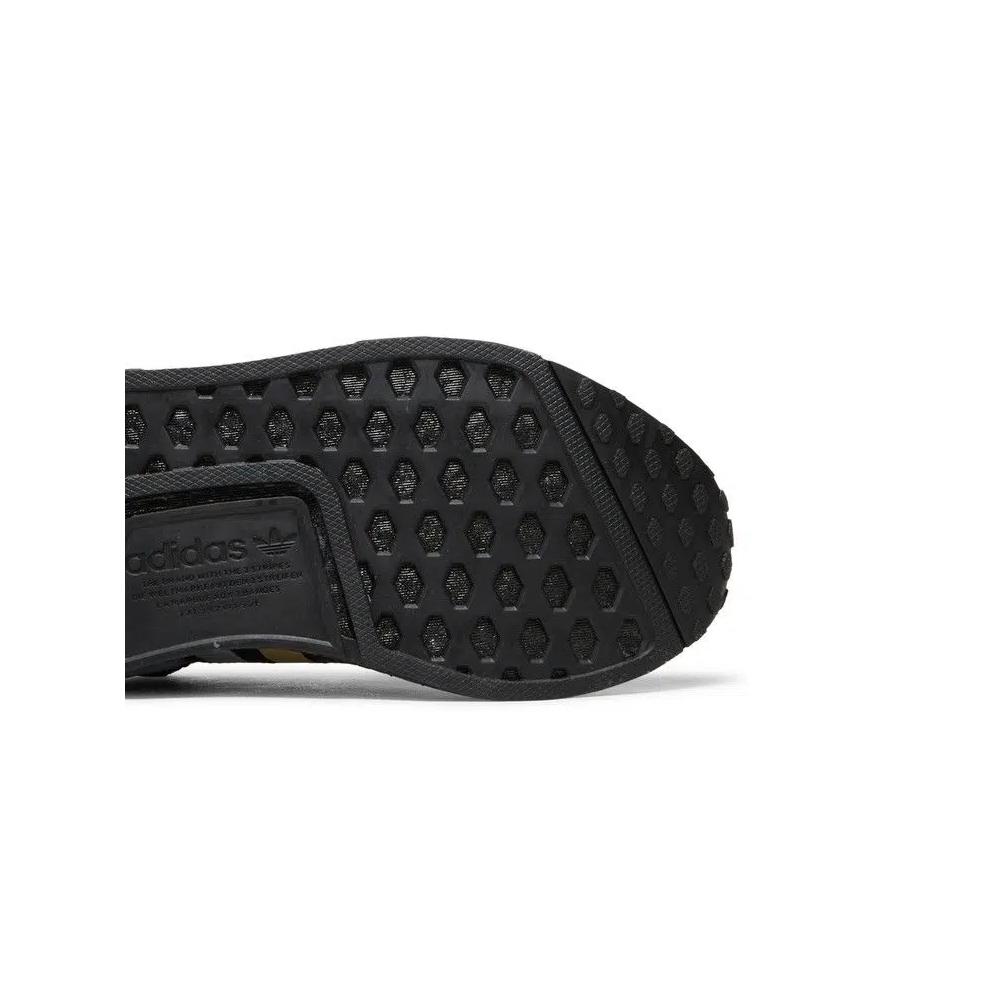 Кроссовки Adidas NMD_R1 'Black Gold Metallic' 5