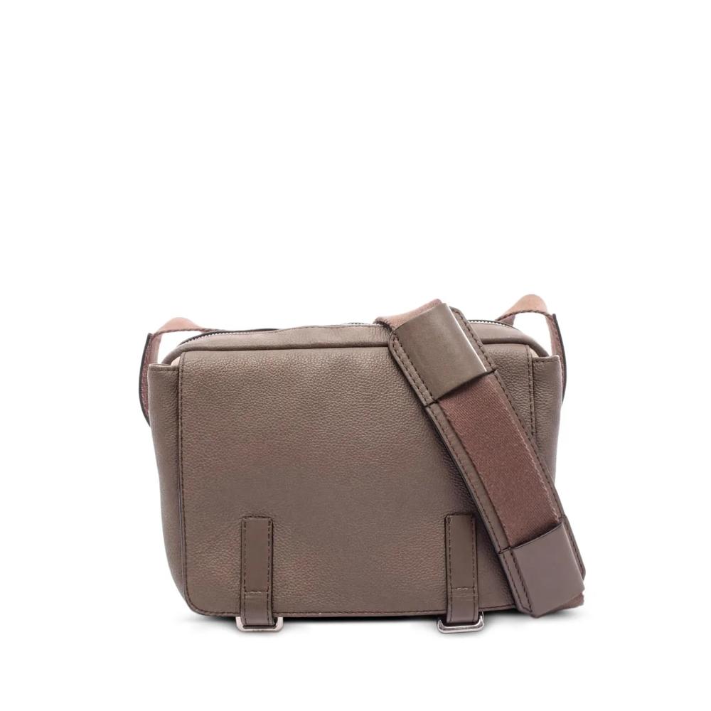 2010s XS Military leather messenger bag 1