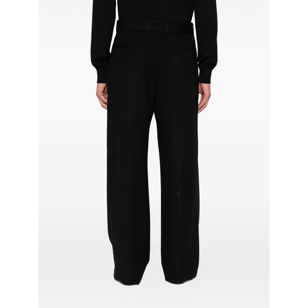 belted wide-leg trousers 4