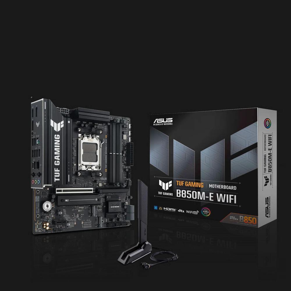 ASUS TUF GAMING B850M-E WIFI Micro-ATX материнская плата (DDR5) 1