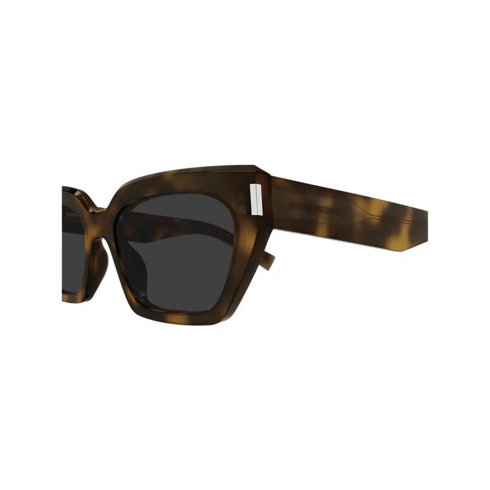 Солнцезащитные очки Saint Laurent Strong Cat Eye Shape 'Havana/Grey' 2