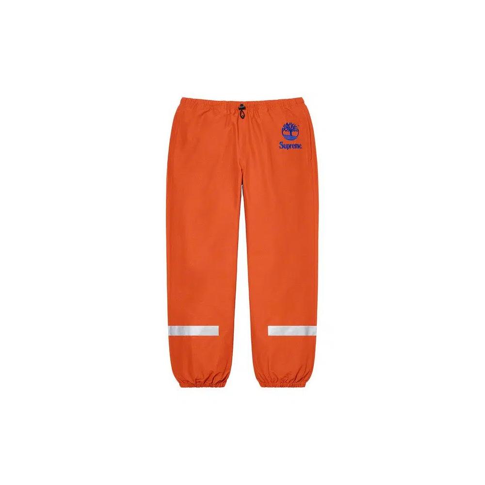 Штаны Supreme x Timberland Reflective Taping Track Pant 'Ржавый' 1