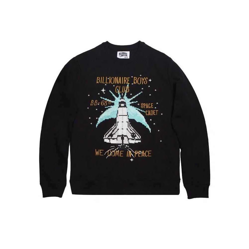 Круглый вырез Billionaire Boys Club BB Shuttle Crewneck 'Black' 1