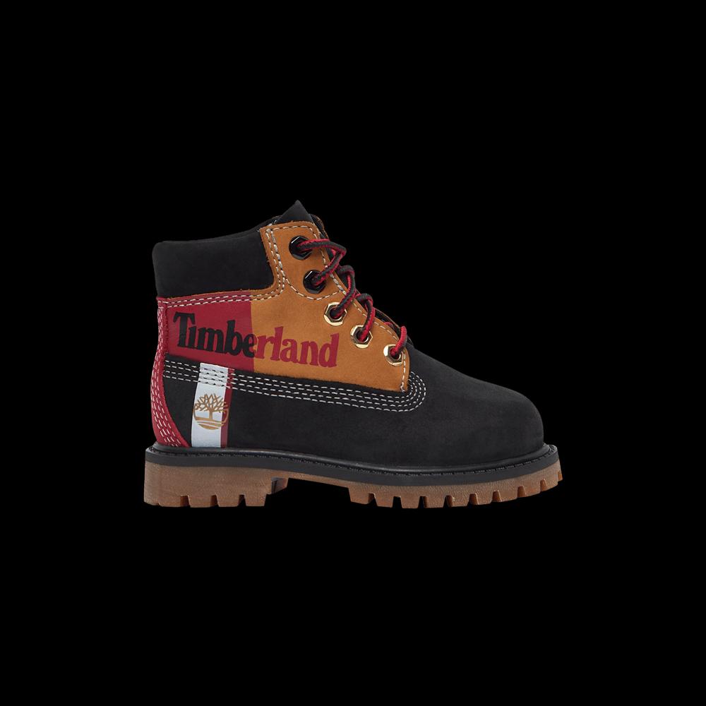 Ботинки Timberland 6 Inch Prenium Toddler 'Patch Logo - Чёрный' 1