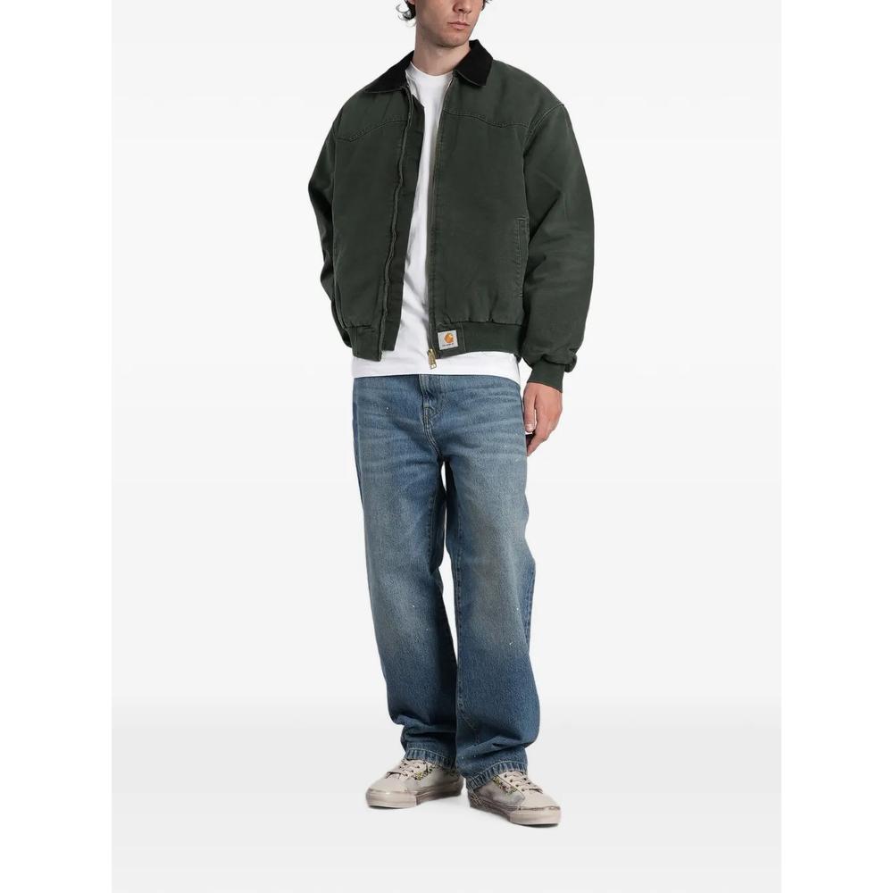 OG Santa Fe logo-patch zip-up jacket 2