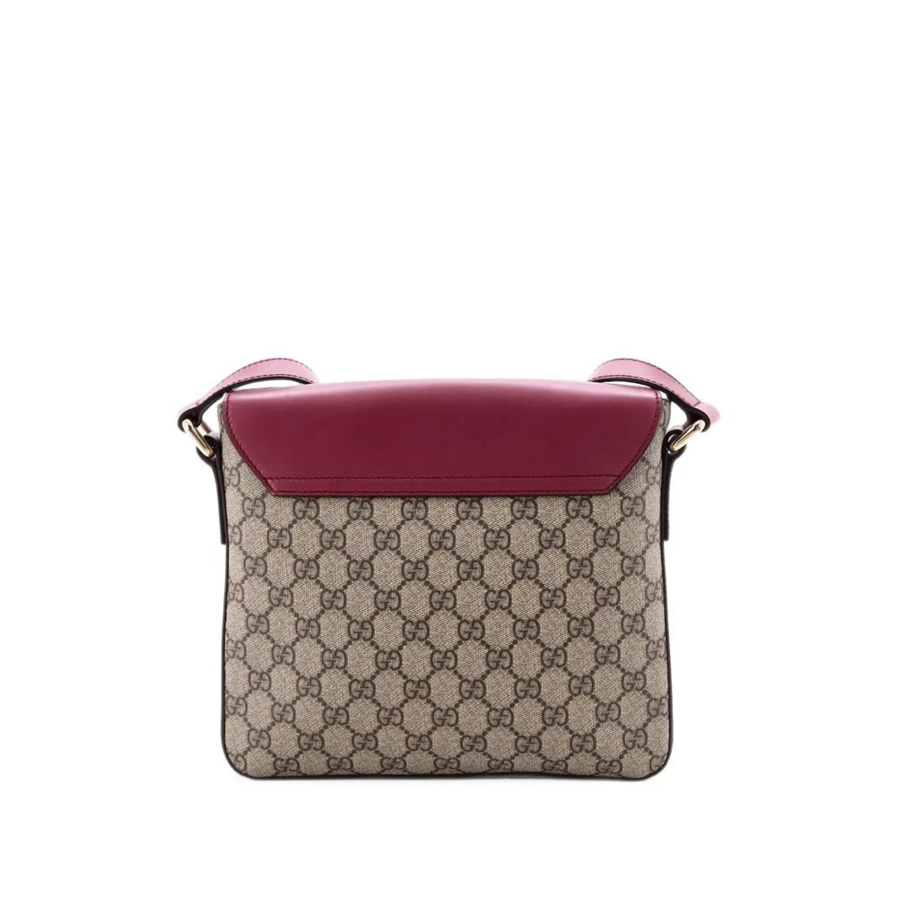 Сумка-мессенджер Flap Messenger Bag GG Coated Canvas with Leather Medium 2