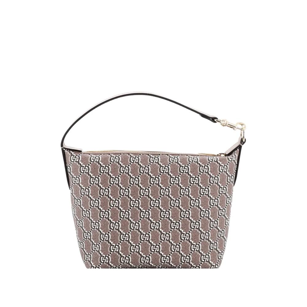 Сумка-хобо Ophidia Zip Shoulder Bag GG Shadow Super Mini 2