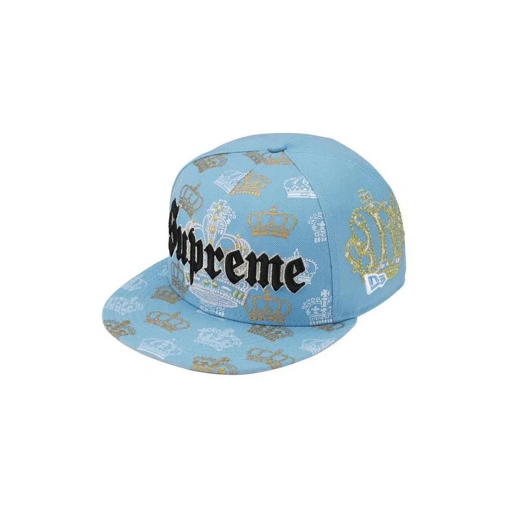 Кепки Supreme Crown New Era 'Light Blue' 1