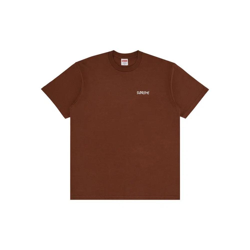 Футболки Supreme Black Cat Tee 'Brown' 1