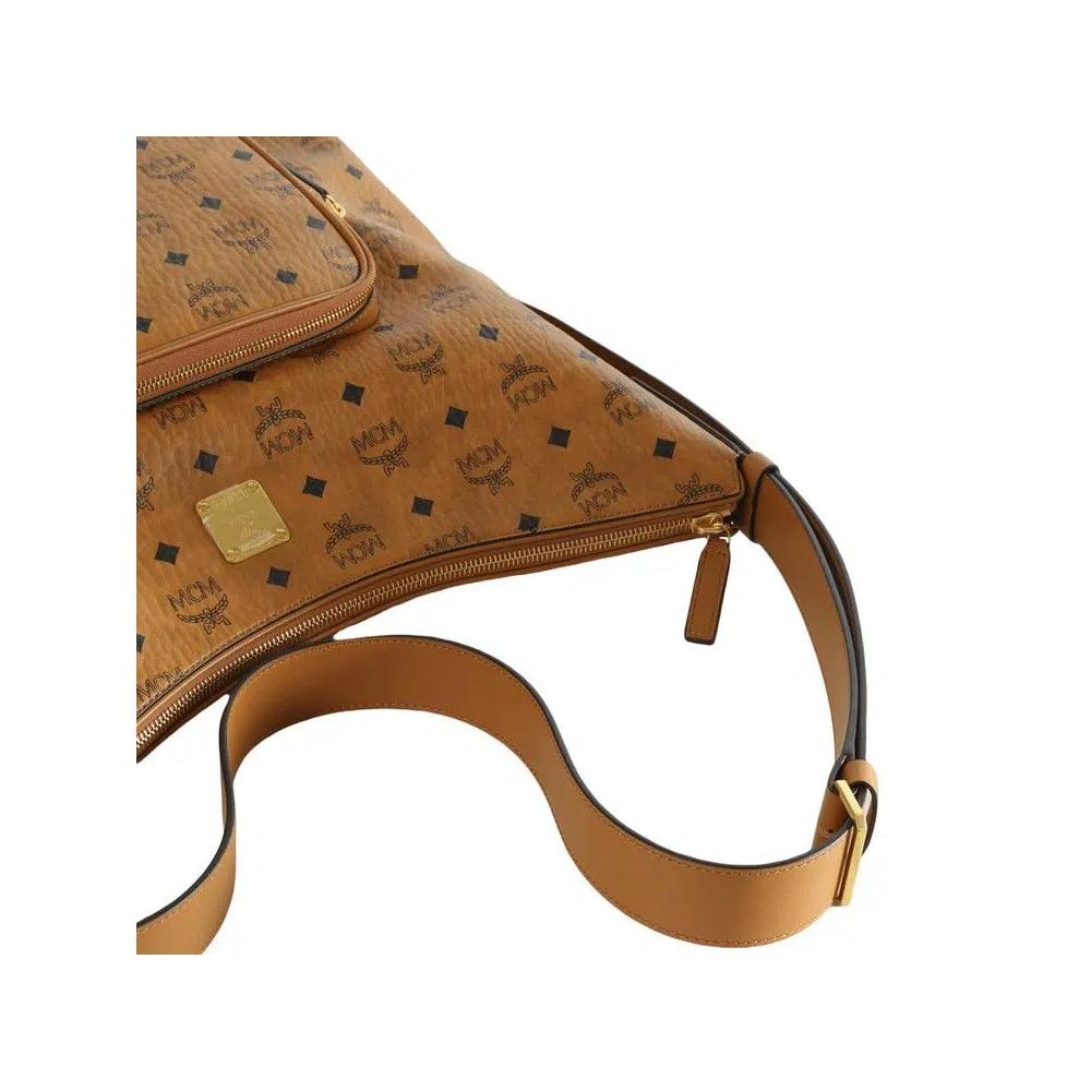 Сумки через плечо MCM Aren Vi Hobo XL 'Cognac' 3