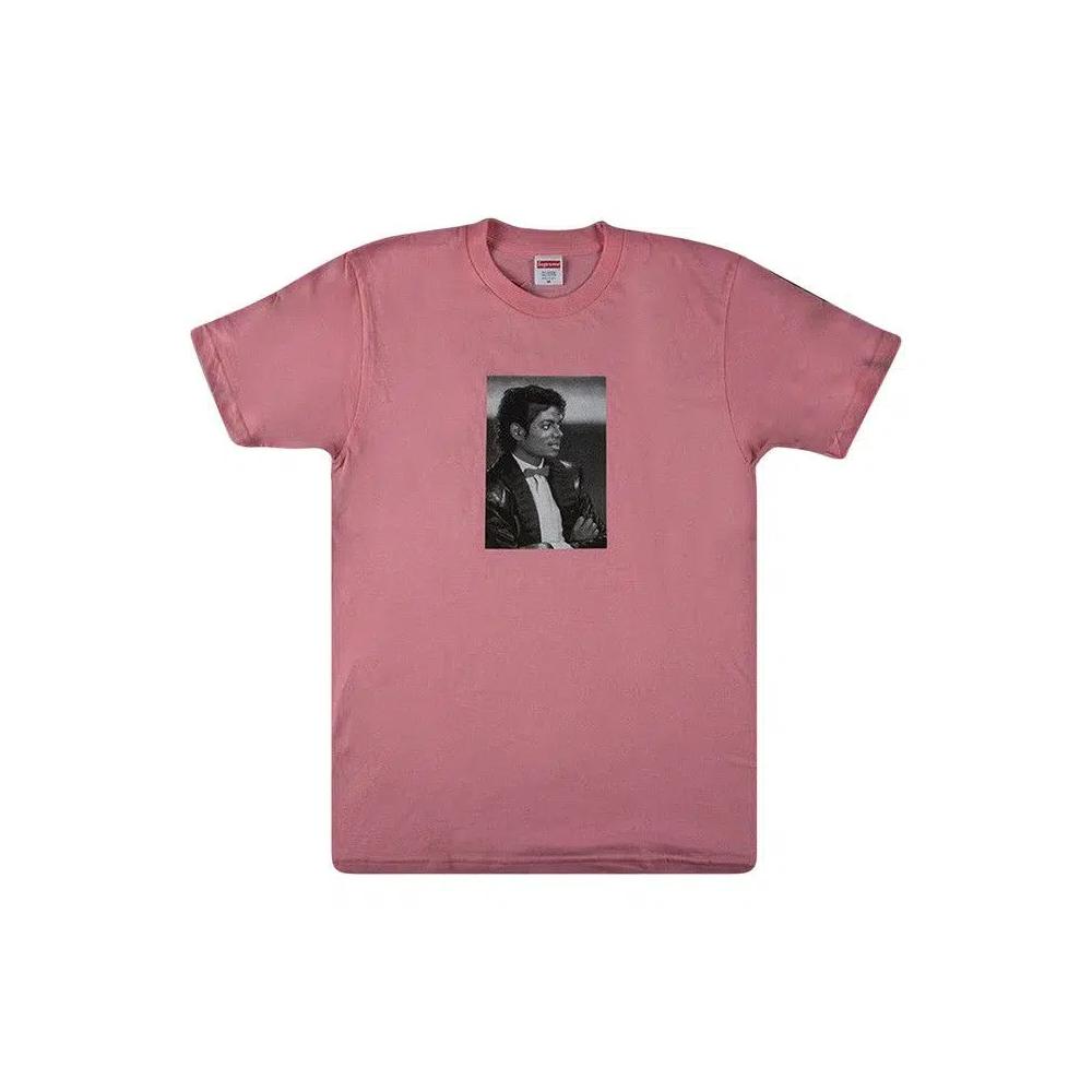 Футболка Supreme Michael Jackson Tee 'Bright Coral' 1