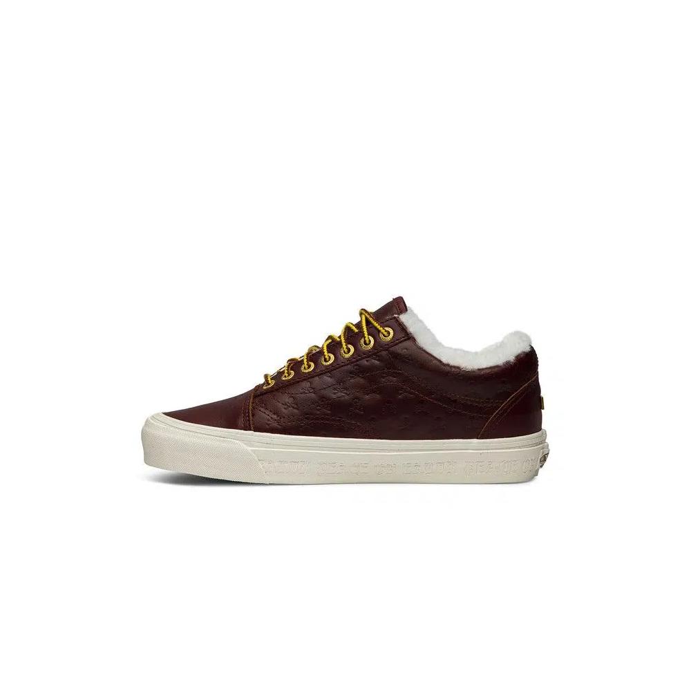 Кроссовки Kith x Mastermind World x Vans OG Old Skool LX 'Brown' 3
