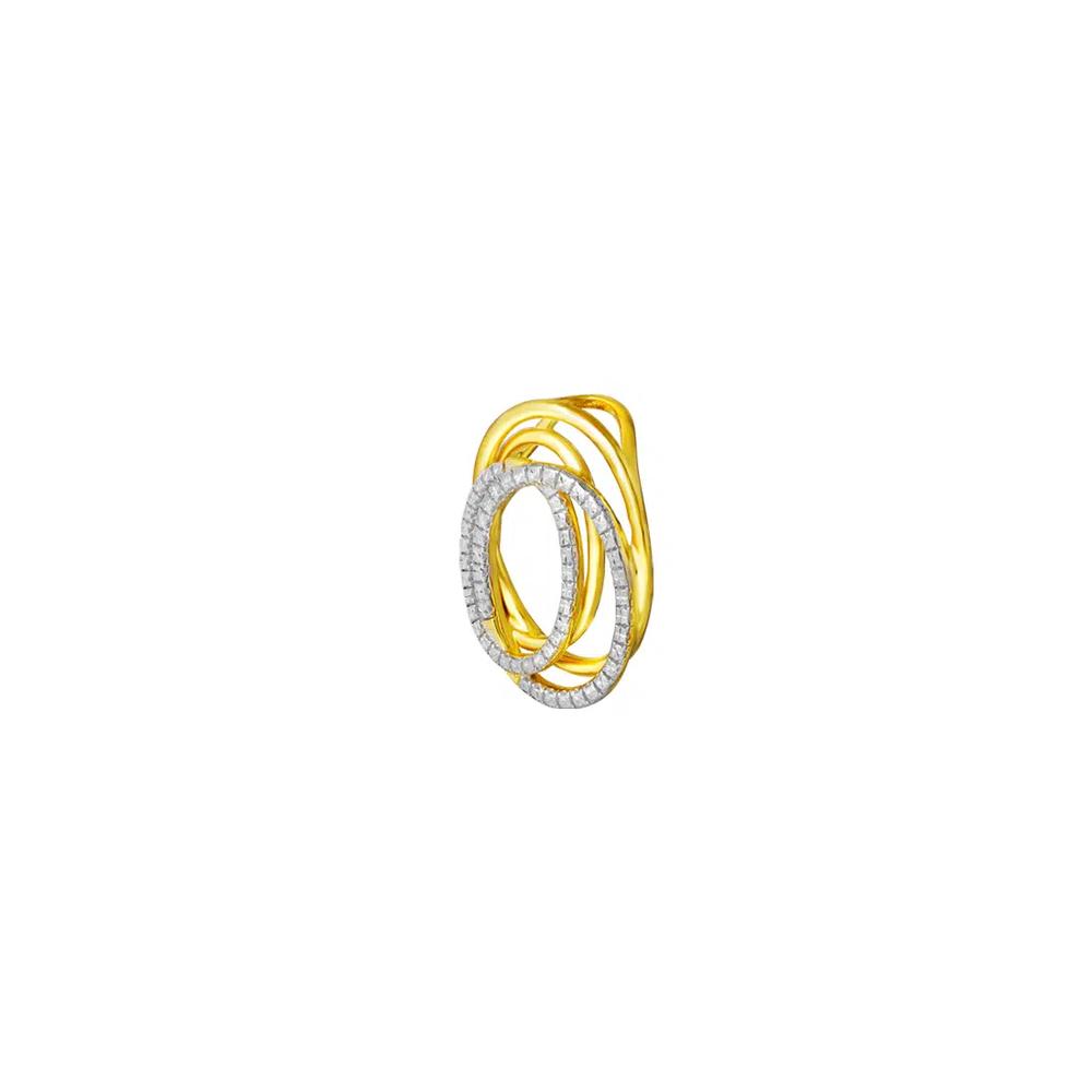 TOMEI Diamond Cut Collection подвеска, желтое золото 916/22K 2